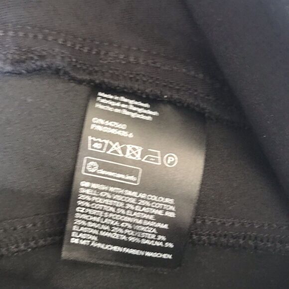 H&M Mama Womens Maternity Black Pull On Jegging Pant Skinny 10 Over Bump Stretch - Picture 5 of 11